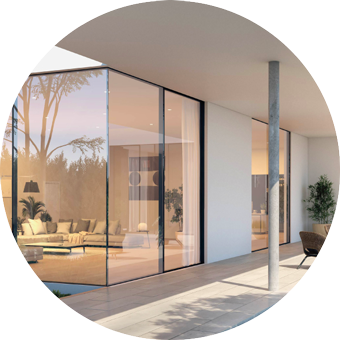 Infinium aluminium ALU-K - Expert en porte et fenêtre intérieure et extérieure en Wallonie et à Bruxelles en Belgique