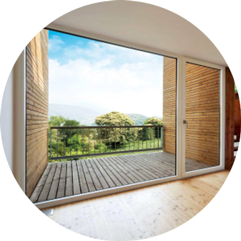 Châssis aluminium ALU-K - Expert en porte et fenêtre intérieure et extérieure en Wallonie et à Bruxelles en Belgique