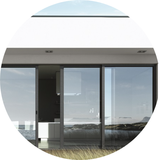 Coulissants pvc Rehau - Expert en porte et fenêtre intérieure et extérieure en Wallonie et à Bruxelles en Belgique