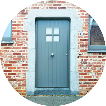 Porte pvc Rehau - Expert en porte et fenêtre intérieure et extérieure en Wallonie et à Bruxelles en Belgique